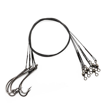 Rite Angler Wire Leader Hook Rig 6pk 1e